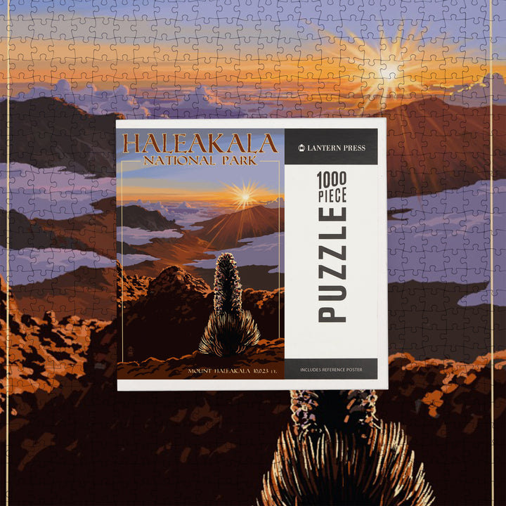 Haleakalā National Park, Sunrise, Jigsaw Puzzle Puzzle Lantern Press 