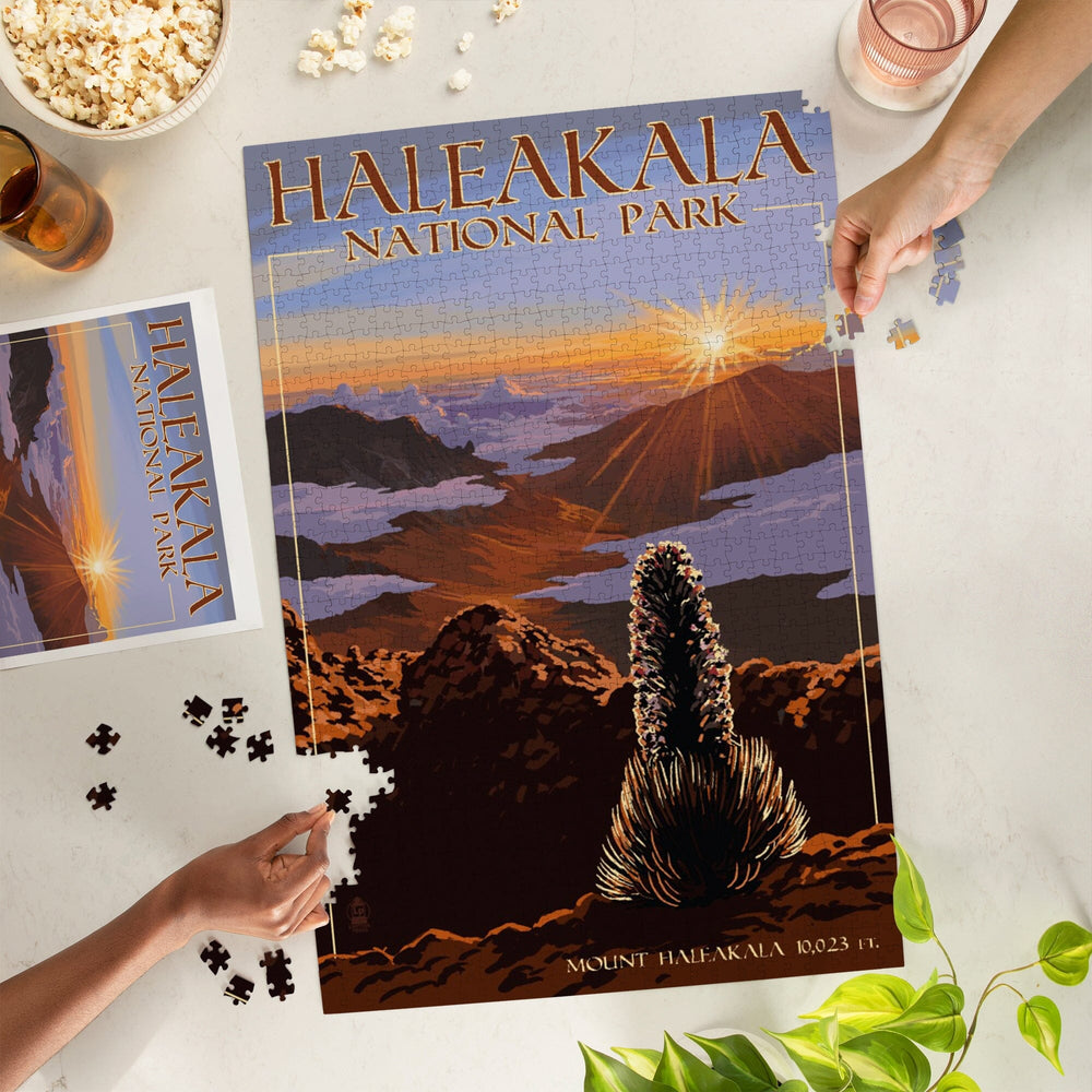 Haleakalā National Park, Sunrise, Jigsaw Puzzle Puzzle Lantern Press 