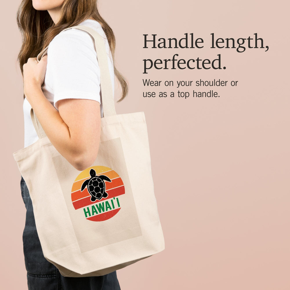 Hawaii, Sun, , Color Blocking, Tote Bag Totes Lantern Press 