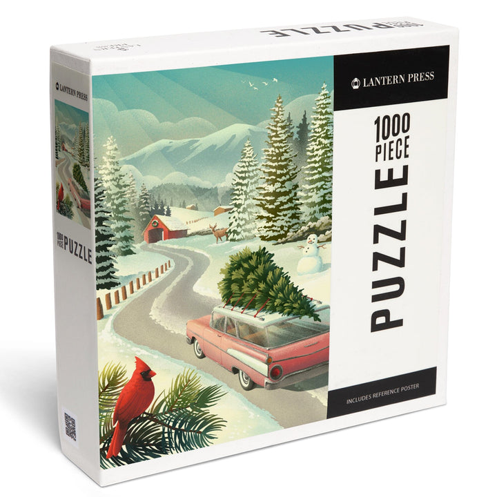 Holiday Tradition, Christmas Tree Farm, Jigsaw Puzzle Puzzle Lantern Press 