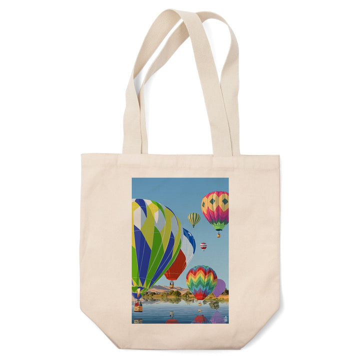Hot Air Balloons, Tote Bag Totes Lantern Press 