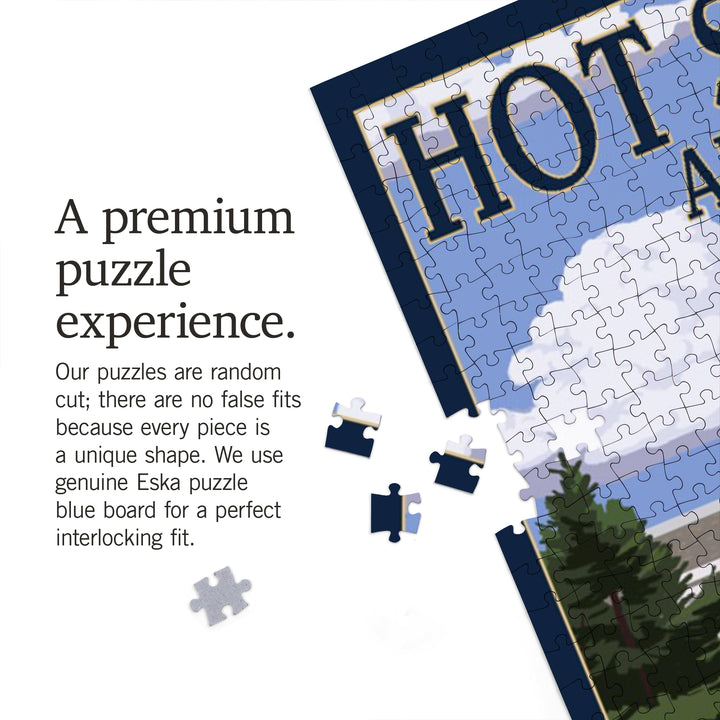 Hot Springs National Park, Arkansas, Buckstaff Bathhouse, Jigsaw Puzzle Puzzle Lantern Press 