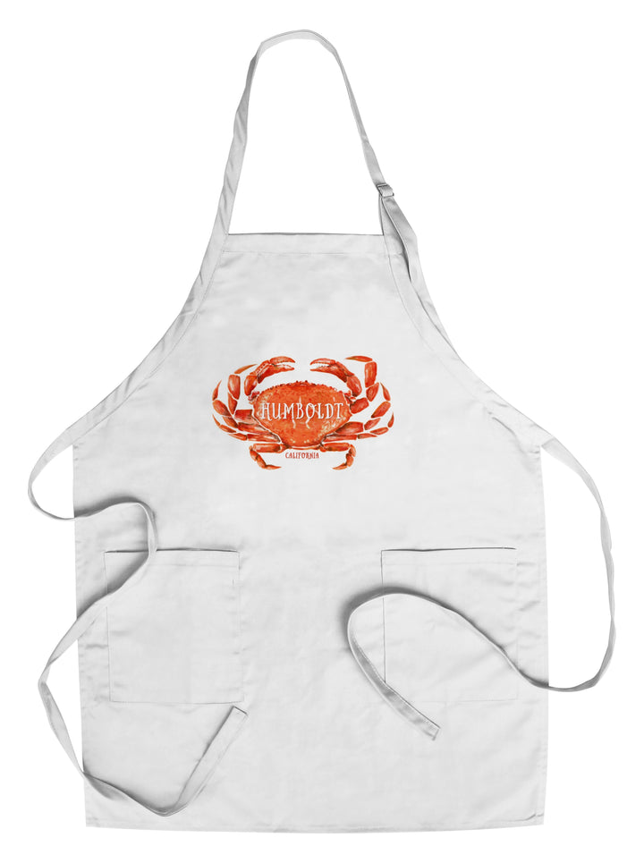 Humboldt, California, Dungeness Crab, Watercolor, Organic Cotton Kitchen Tea Towels Kitchen Lantern Press Cotton Towel 