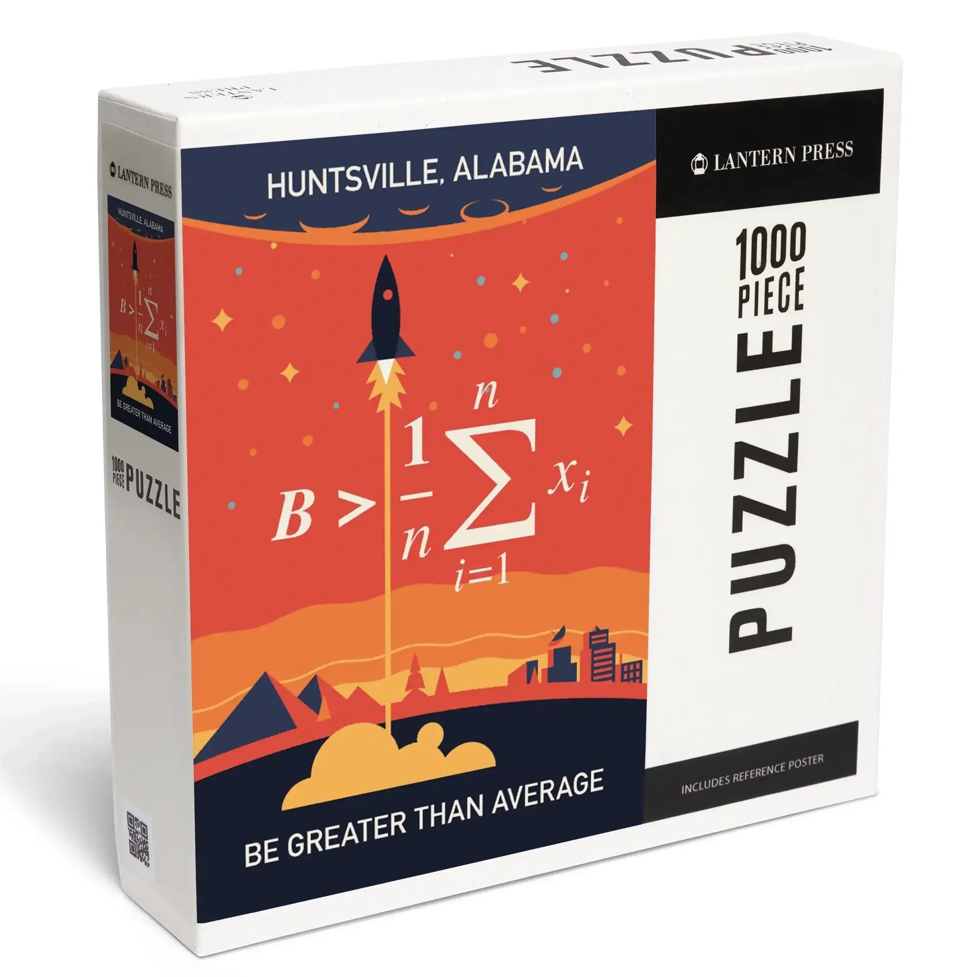 Huntsville, Alabama, Rocket, Be Greater Than Average, 1000 piece