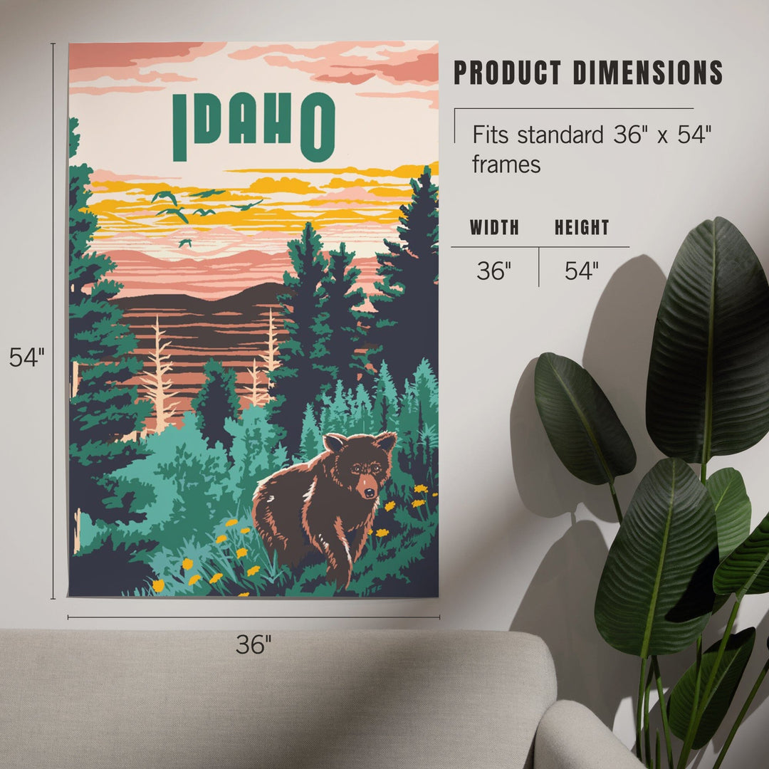 Idaho, Explorer Series, Art & Giclee Prints - Lantern Press