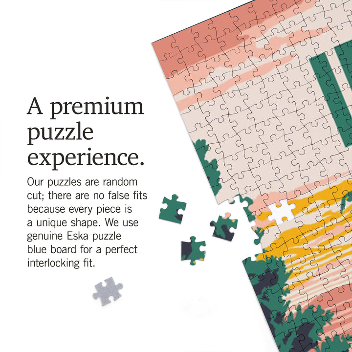 Idaho, Explorer Series, Jigsaw Puzzle Puzzle Lantern Press 