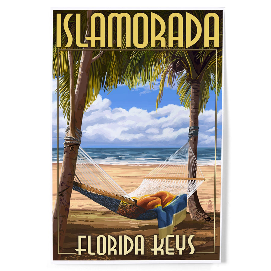 Islamorada, Florida Keys, Hammock Scene, Art & Giclee Prints Art Lantern Press 