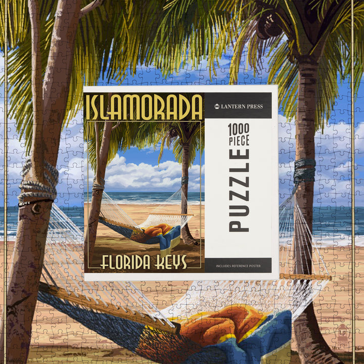 Islamorada, Florida Keys, Hammock Scene, Jigsaw Puzzle Puzzle Lantern Press 