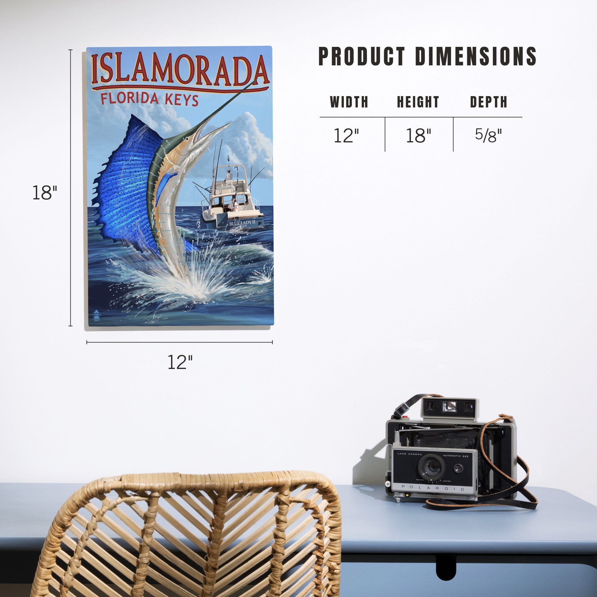 Islamorada, Florida Keys, Sailfish Scene, Lantern Press
