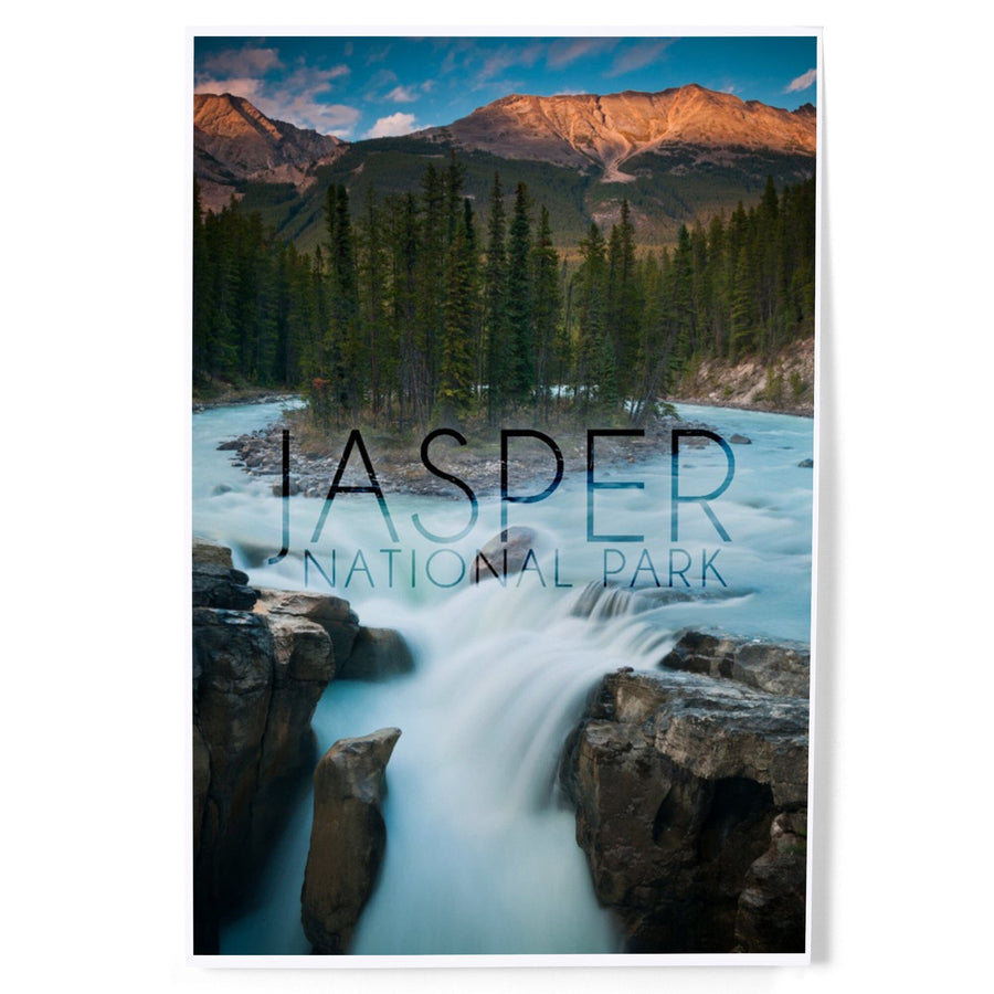 Jasper National Park, Alberta, Canada, Sunwapta Falls, Art & Giclee Prints Art Lantern Press 