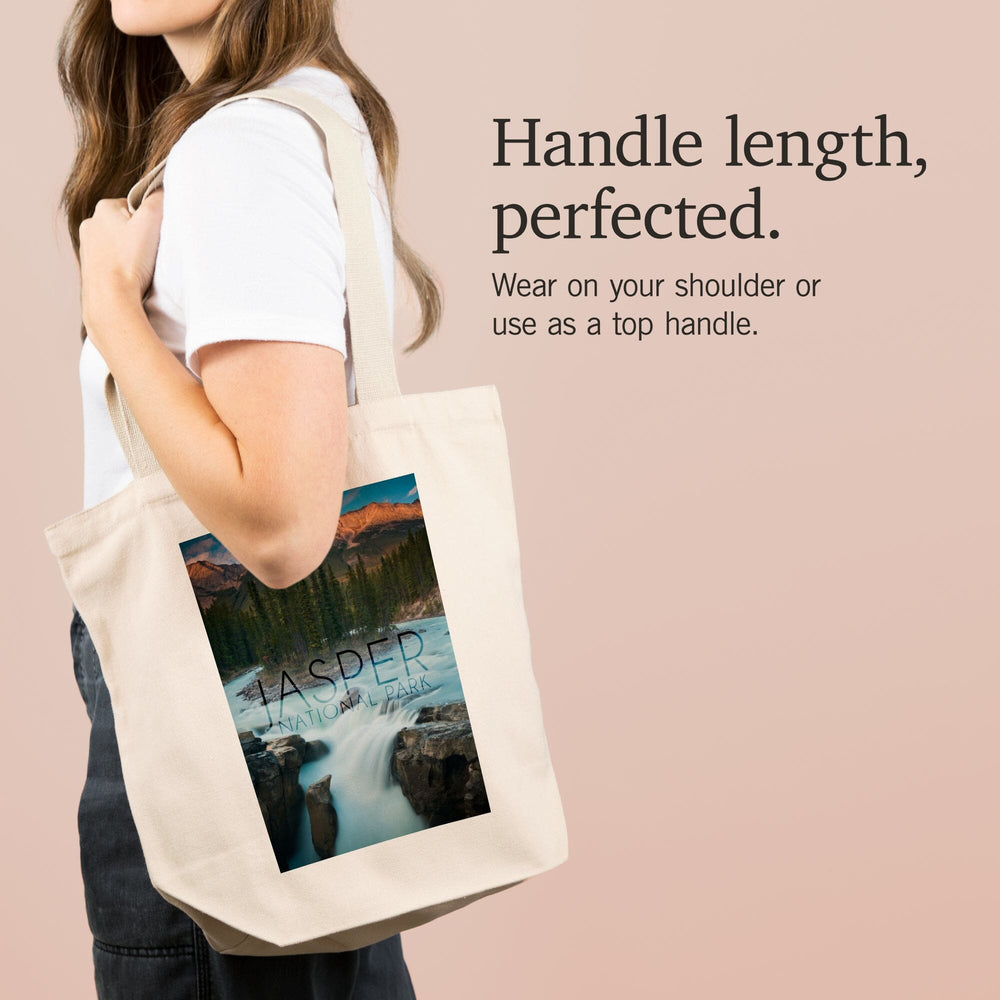Jasper National Park, Alberta, Canada, Sunwapta Falls, Tote Bag Totes Lantern Press 