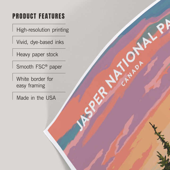 Jasper National Park, Canada, Art & Giclee Prints Art Lantern Press 