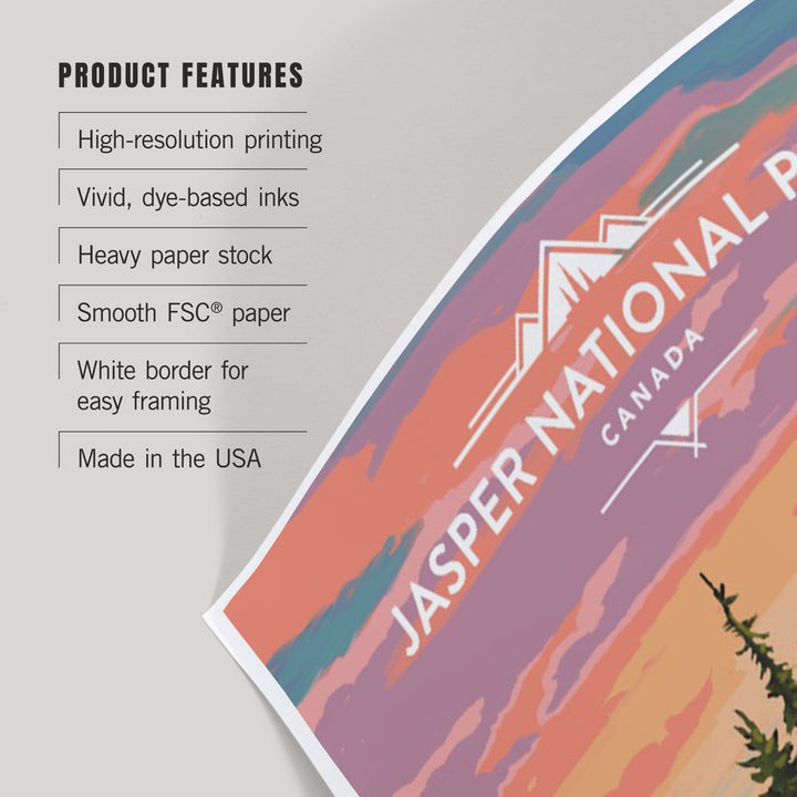 Jasper National Park, Canada, Art & Giclee Prints Art Lantern Press 