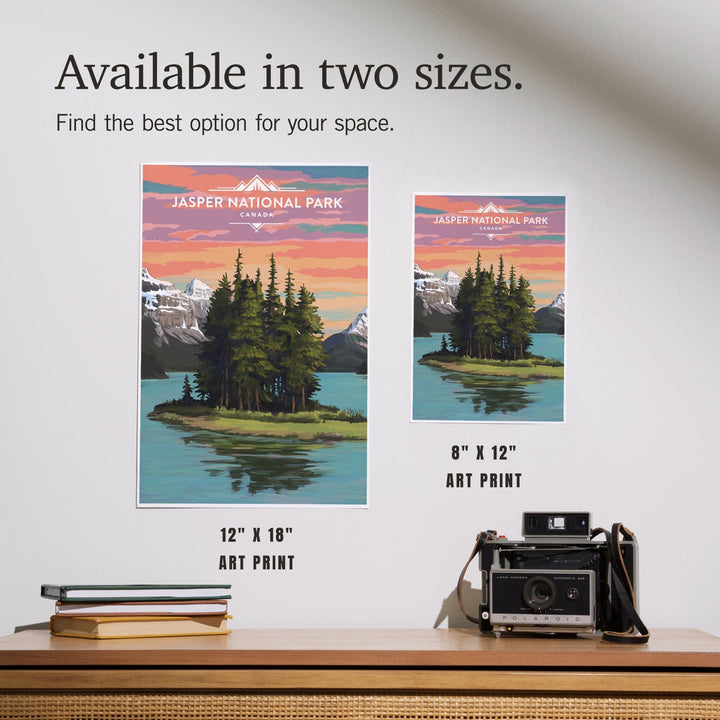 Jasper National Park, Canada, Art & Giclee Prints Art Lantern Press 