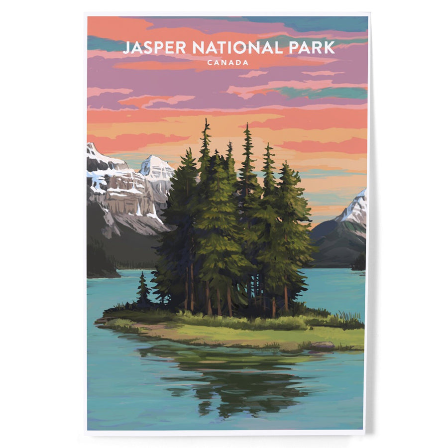 Jasper National Park, Canada, Art & Giclee Prints Art Lantern Press 