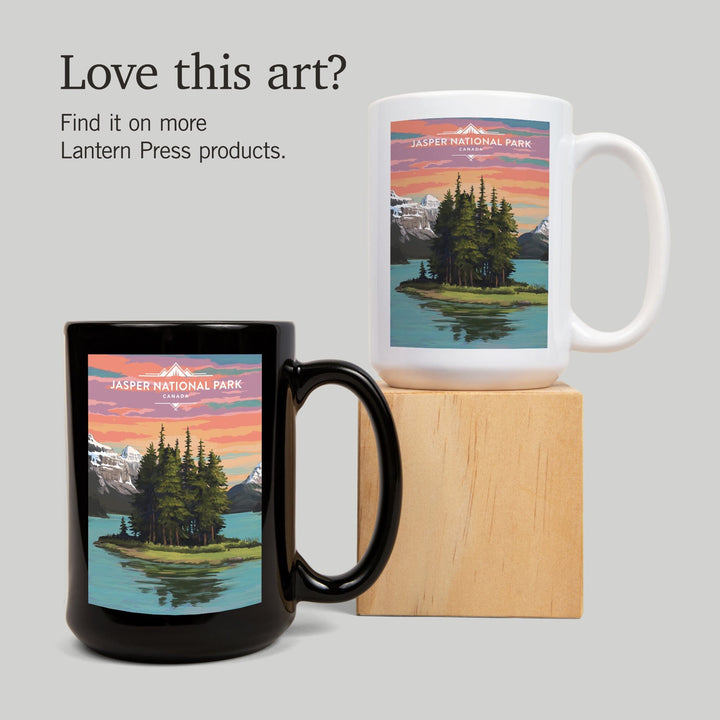 Jasper National Park, Canada, Ceramic Mug Mugs Lantern Press 