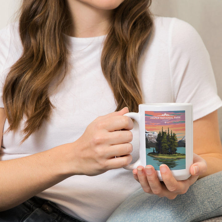Jasper National Park, Canada, Ceramic Mug Mugs Lantern Press 