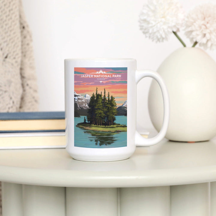 Jasper National Park, Canada, Ceramic Mug Mugs Lantern Press 