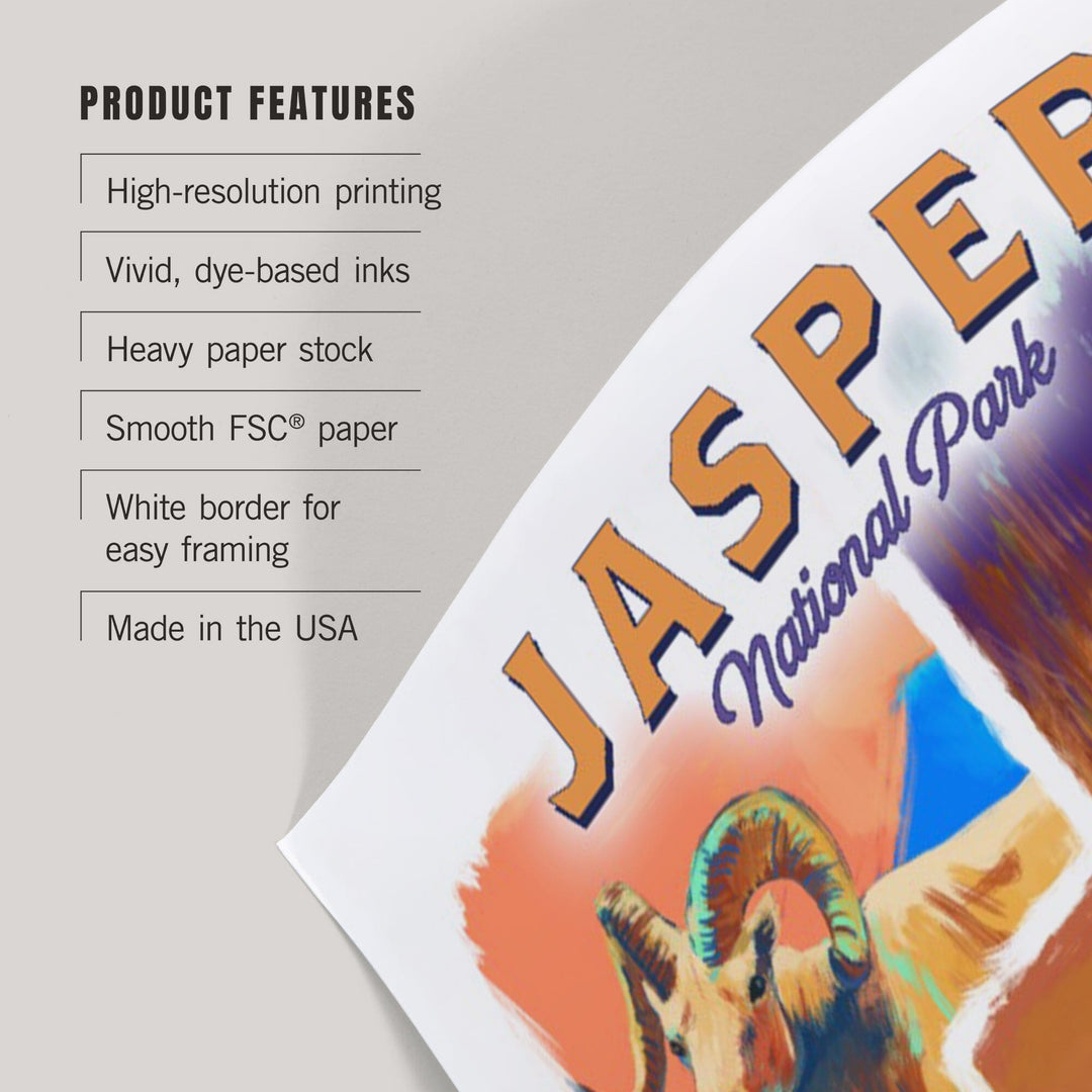 Jasper National Park, Canada, Vivid Animals, Art & Giclee Prints Art Lantern Press 