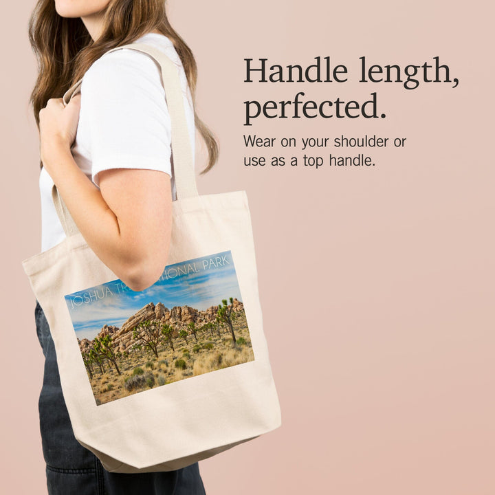Joshua Tree National Park, California, Blue Sky and Rocks, Tote Bag Totes Lantern Press 