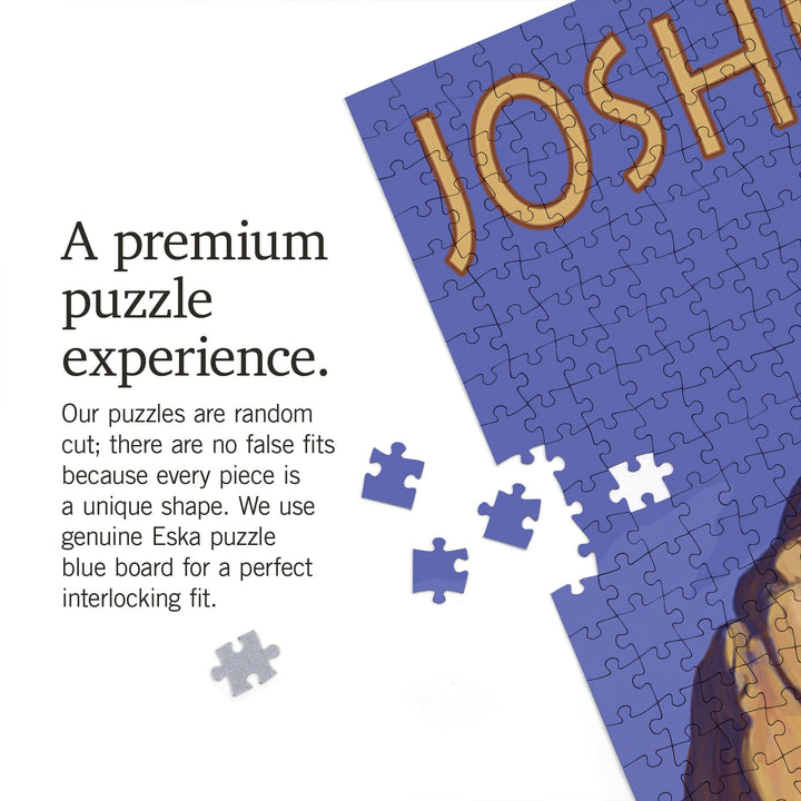 Joshua Tree National Park, California, Boulder Climber, Jigsaw Puzzle Puzzle Lantern Press 