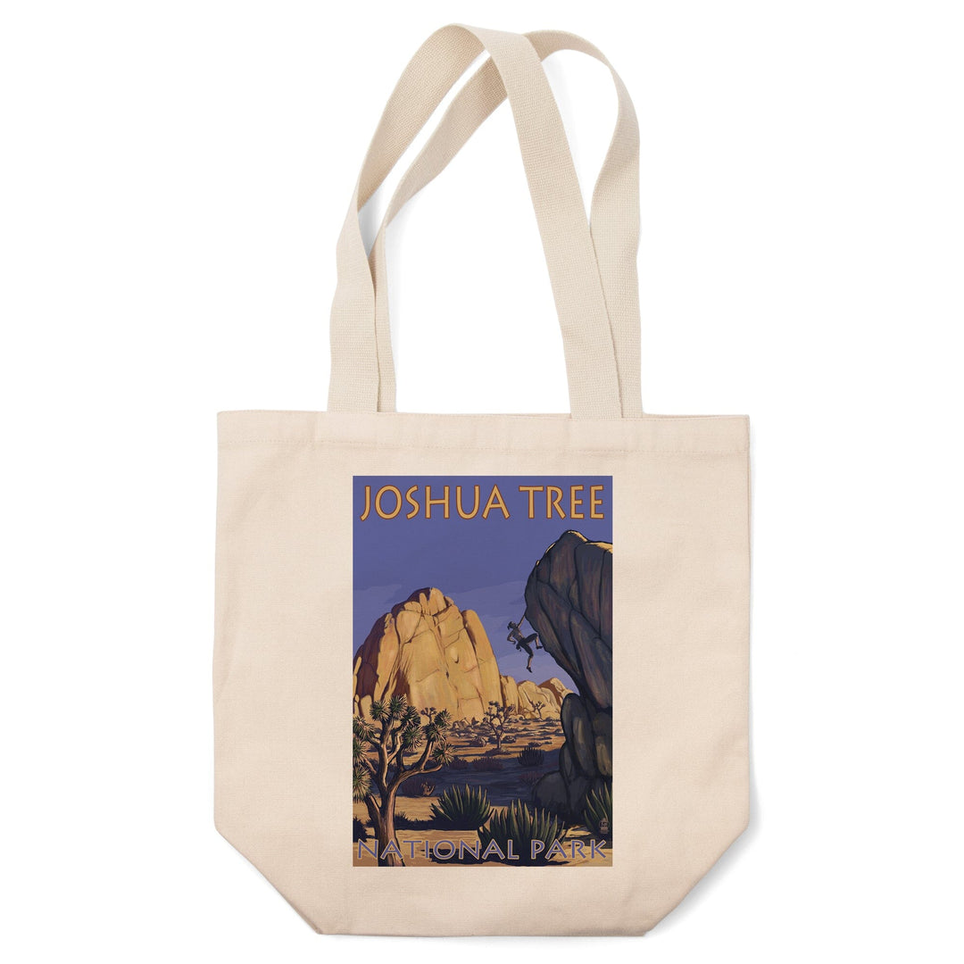 Joshua Tree National Park, California, Boulder Climber, Tote Bag Totes Lantern Press 