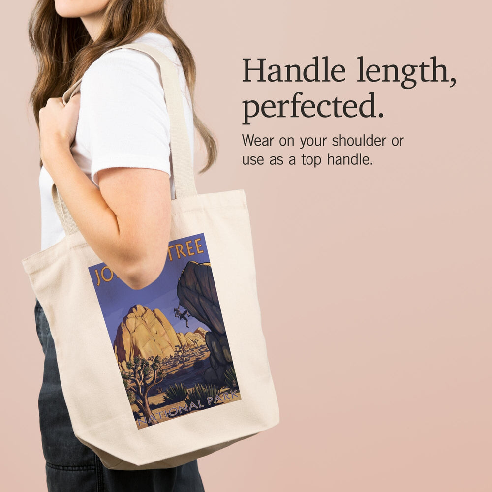 Joshua Tree National Park, California, Boulder Climber, Tote Bag Totes Lantern Press 