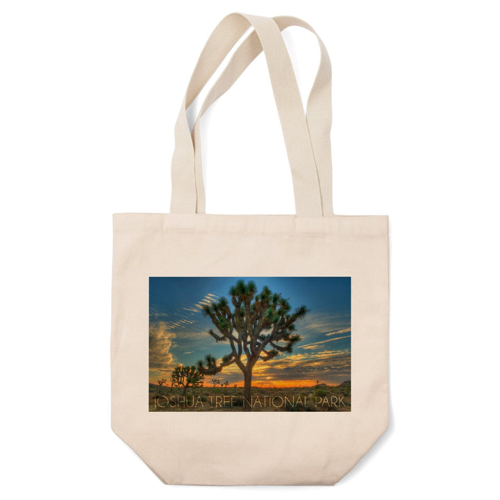 Joshua Tree National Park, California, Tree in Center, Tote Bag Totes Lantern Press 