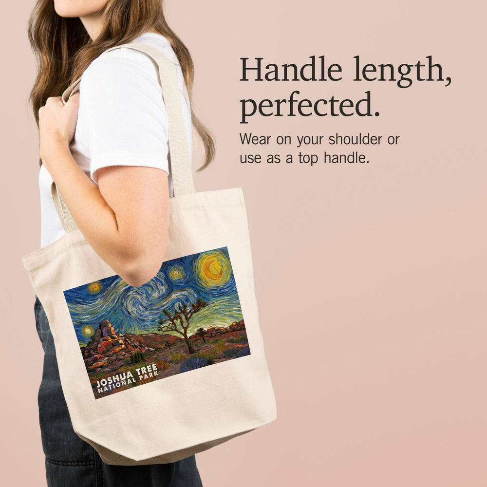 Joshua Tree National Park, Starry Night National Park Series, Tote Bag Totes Lantern Press 