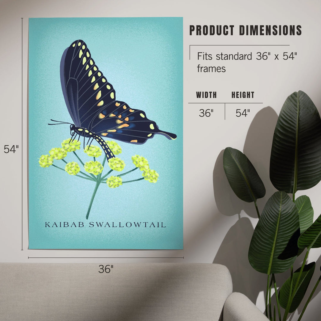 Kaibab Swallowtail, Vintage Flora, Art & Giclee Prints Art Lantern Press 
