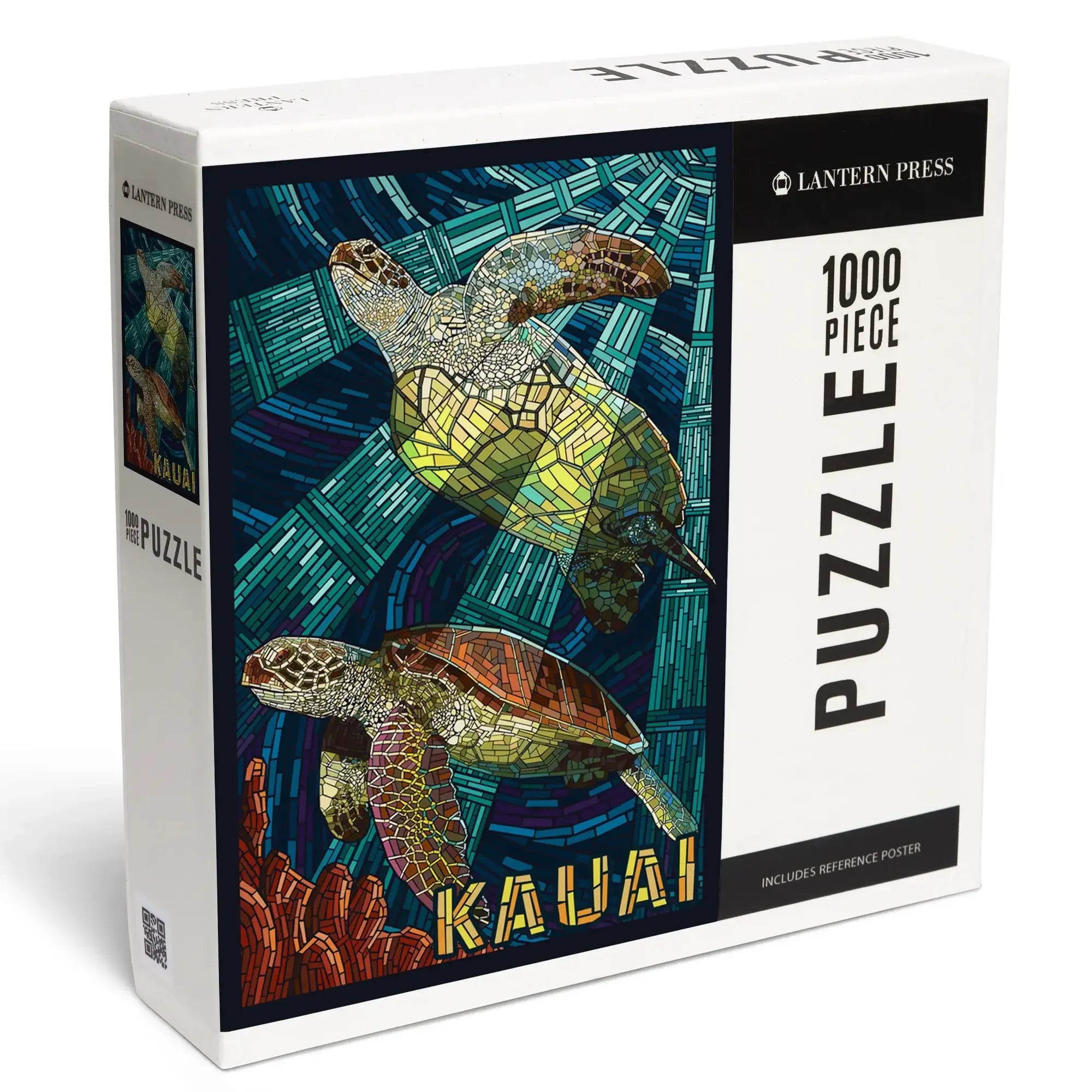 Kauai, Hawaii, Sea Turtle Mosaic, 1000 piece jigsaw puzzle