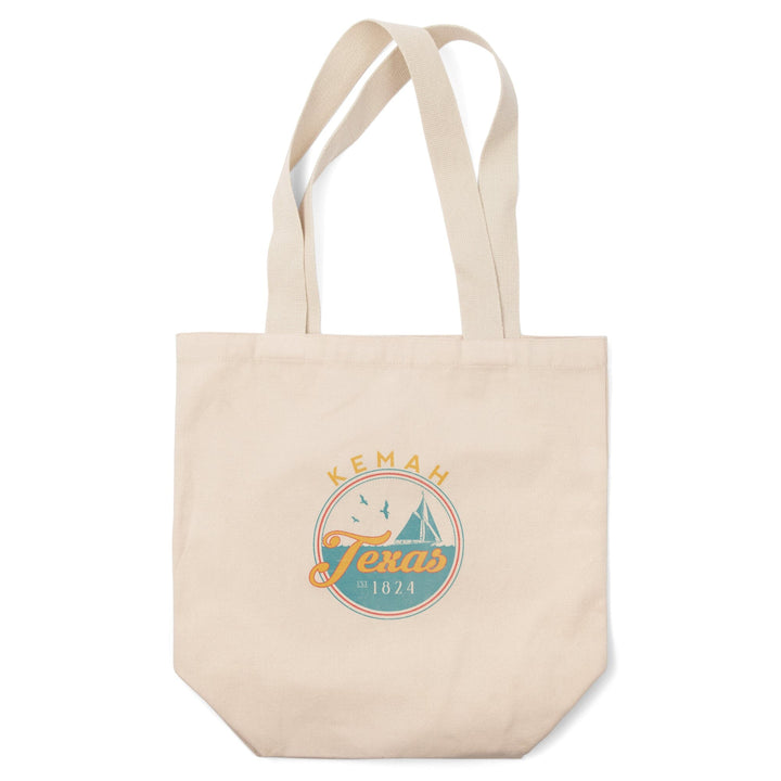 Kemah, Texas, Sail Boat Scene,, Tote Bag Totes Lantern Press 