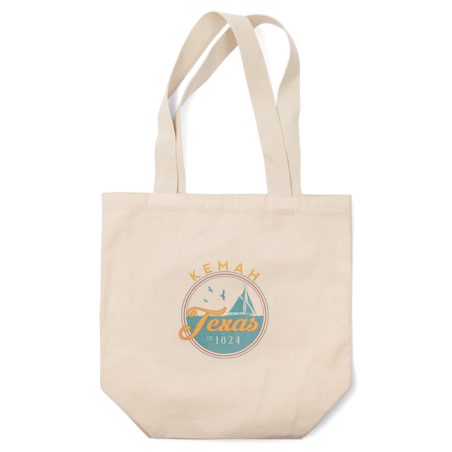 Kemah, Texas, Sail Boat Scene,, Tote Bag Totes Lantern Press 