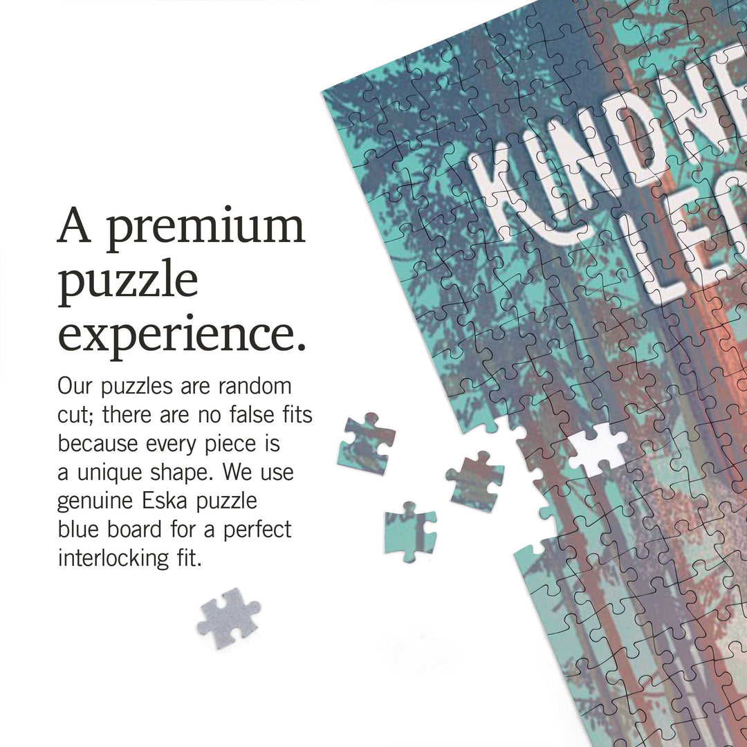 Kindness is Legendary, Bigfoot With Birds, Jigsaw Puzzle - Lantern Press