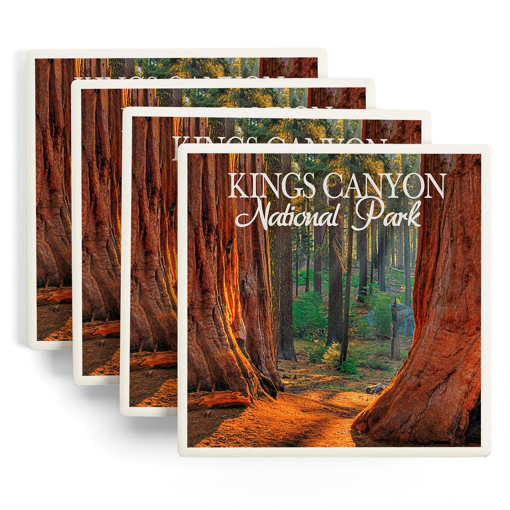 Kings Canyon National Park, California, Grants Grove, Coasters Coasters Lantern Press 