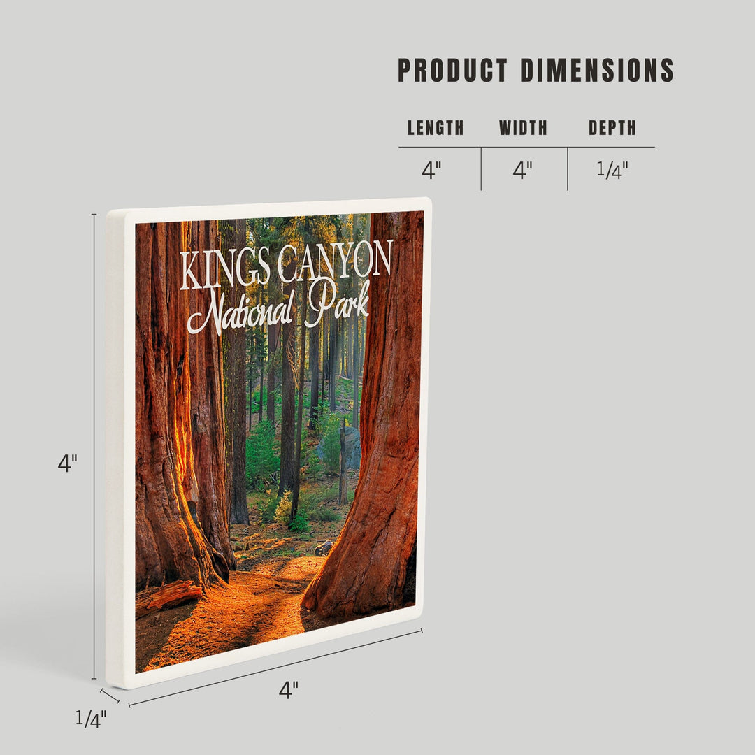Kings Canyon National Park, California, Grants Grove, Coasters Coasters Lantern Press 