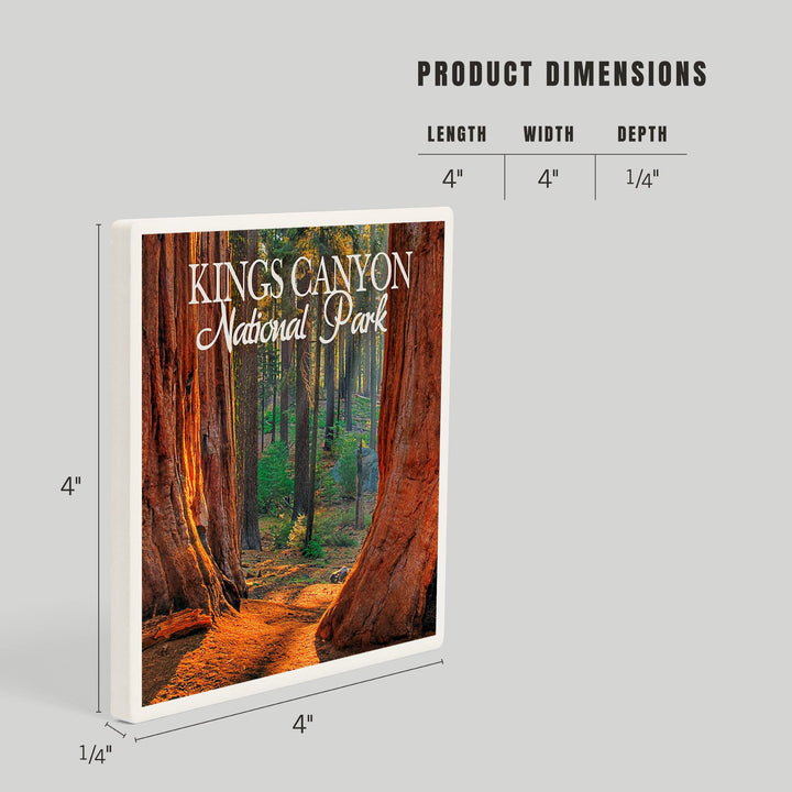 Kings Canyon National Park, California, Grants Grove, Coasters Coasters Lantern Press 