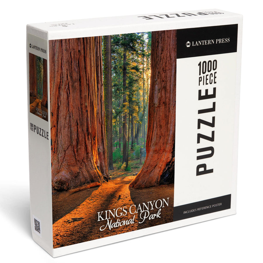 Kings Canyon National Park, California, Grants Grove, Jigsaw Puzzle Puzzle Lantern Press 