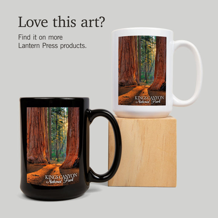Kings Canyon National Park, California, Grants Grove, Lantern Press Photography, Ceramic Mug Mugs Lantern Press 