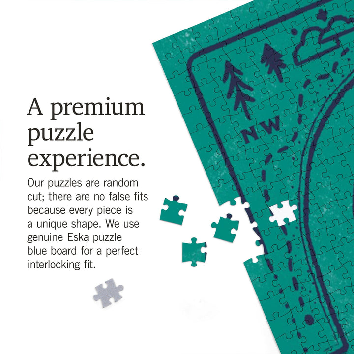 Lake Life Series, Camp Magic, Jigsaw Puzzle Puzzle Lantern Press 