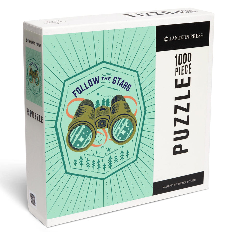 Lake Life Series, Follow The Stars, Jigsaw Puzzle Puzzle Lantern Press 