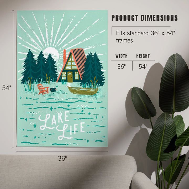 Lake Life Series, Lake Life, Art & Giclee Prints - Lantern Press