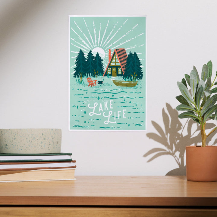 Lake Life Series, Lake Life, Art & Giclee Prints - Lantern Press