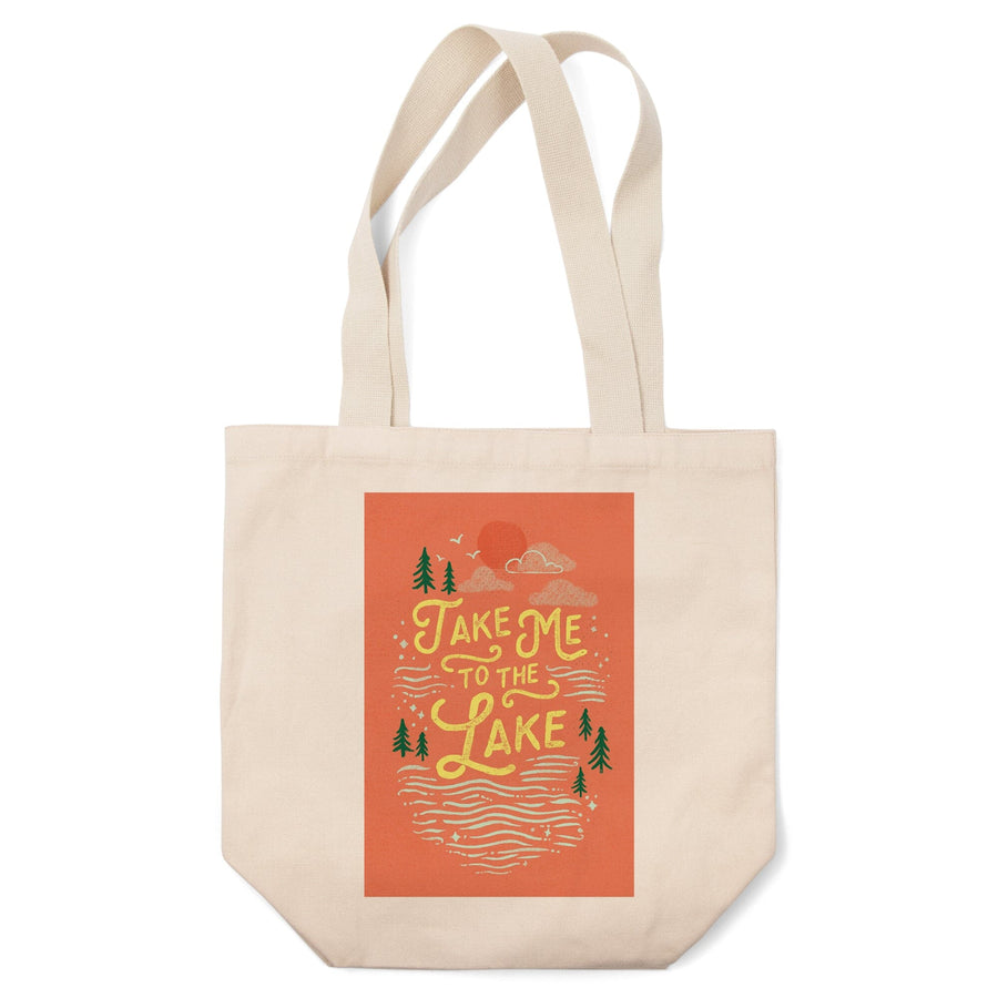 Lake Life Series, Take Me To The Lake, Tote Bag Totes Lantern Press 