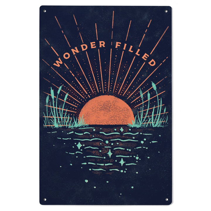 Lake Life Series, Wonder Filled, Wood Signs and Postcards - Lantern Press