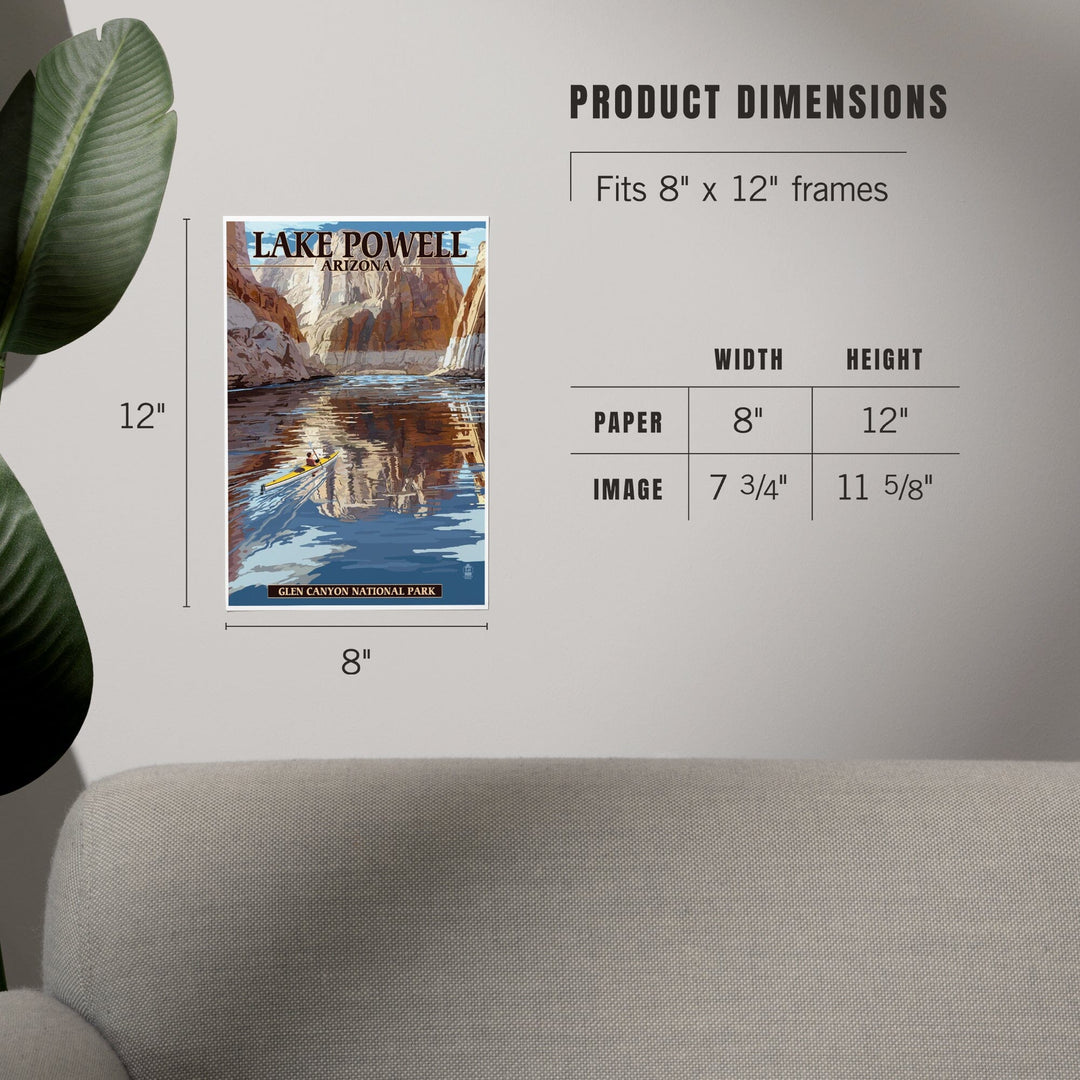 Lake Powell, Arizona, Glen Canyon National Park, Art & Giclee Prints Art Lantern Press 