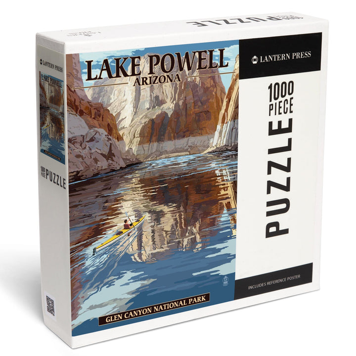 Lake Powell, Arizona, Glen Canyon National Park, Jigsaw Puzzle Puzzle Lantern Press 