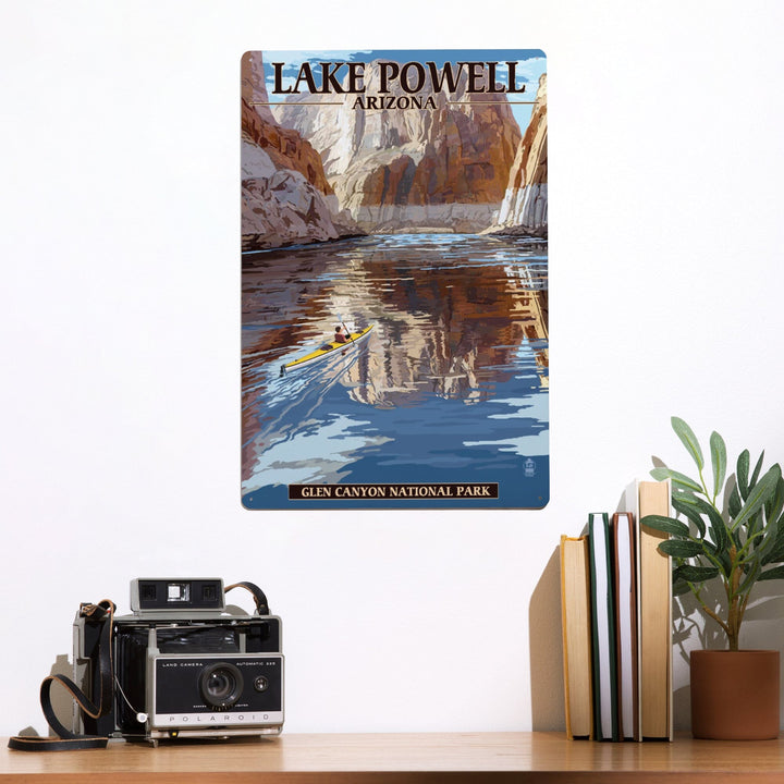 Lake Powell, Arizona, Glen Canyon National Park, Metal Signs Metal Lantern Press 
