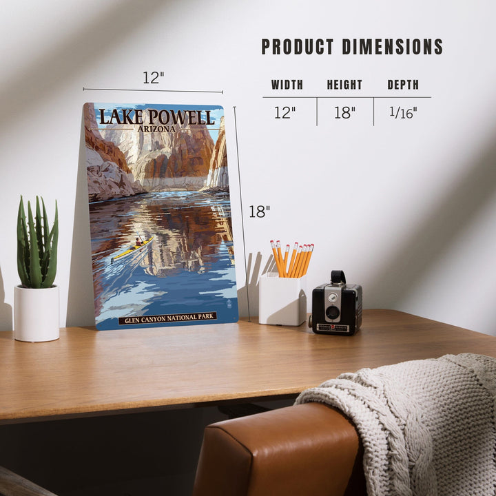 Lake Powell, Arizona, Glen Canyon National Park, Metal Signs Metal Lantern Press 