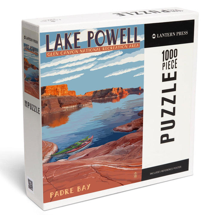 Lake Powell, Padre Bay, Jigsaw Puzzle Puzzle Lantern Press 